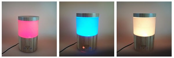 Inteligentný wifi aróma difuzér s LED podsvietením