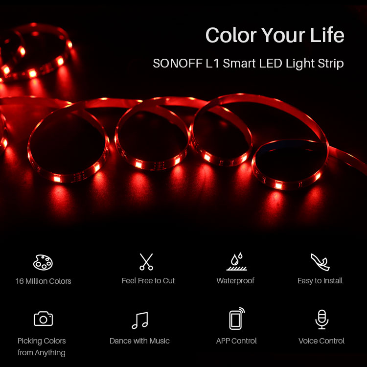 Sonoff L1 Smart LED svetelný pás