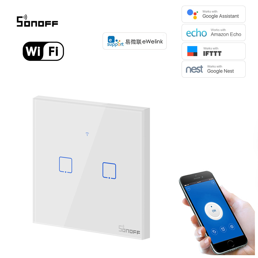 Sonoff TX0 - WiFi EU 2CH kanálový
