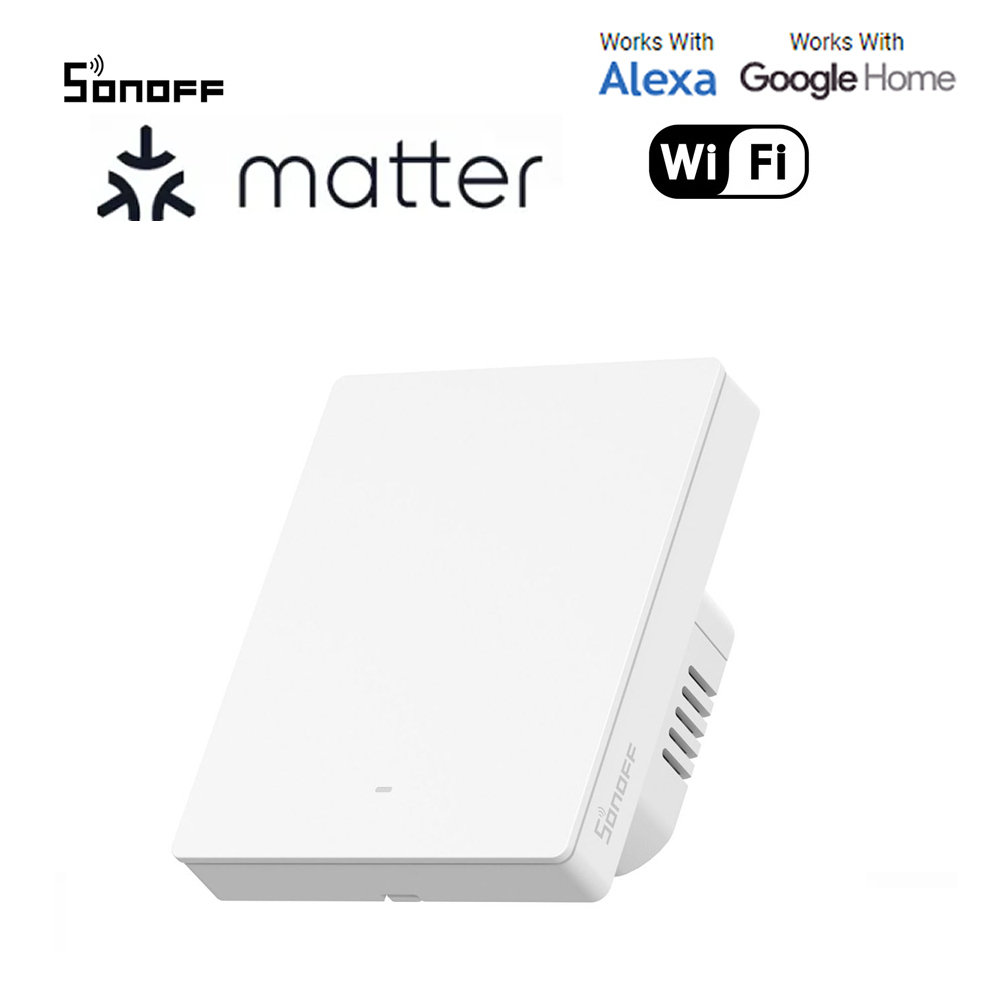 Sonoff M5 Matter vypínač 80W (Biela) 1CH kanálový