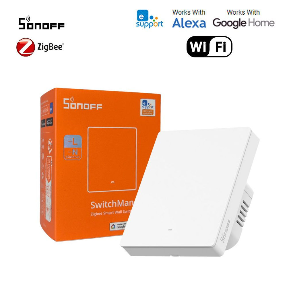 SONOFF SwitchMan M5 Zigbee 80W 1CH kanálový