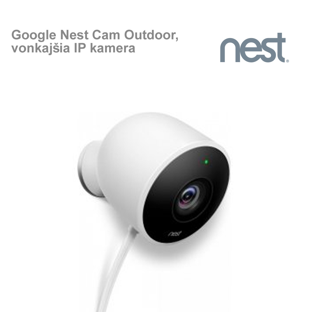 Google Nest Cam Outdoor, vonkajšia IP kamera