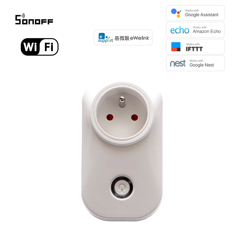 Inteligentná wifi zásuvka Sonoff S20 kolík