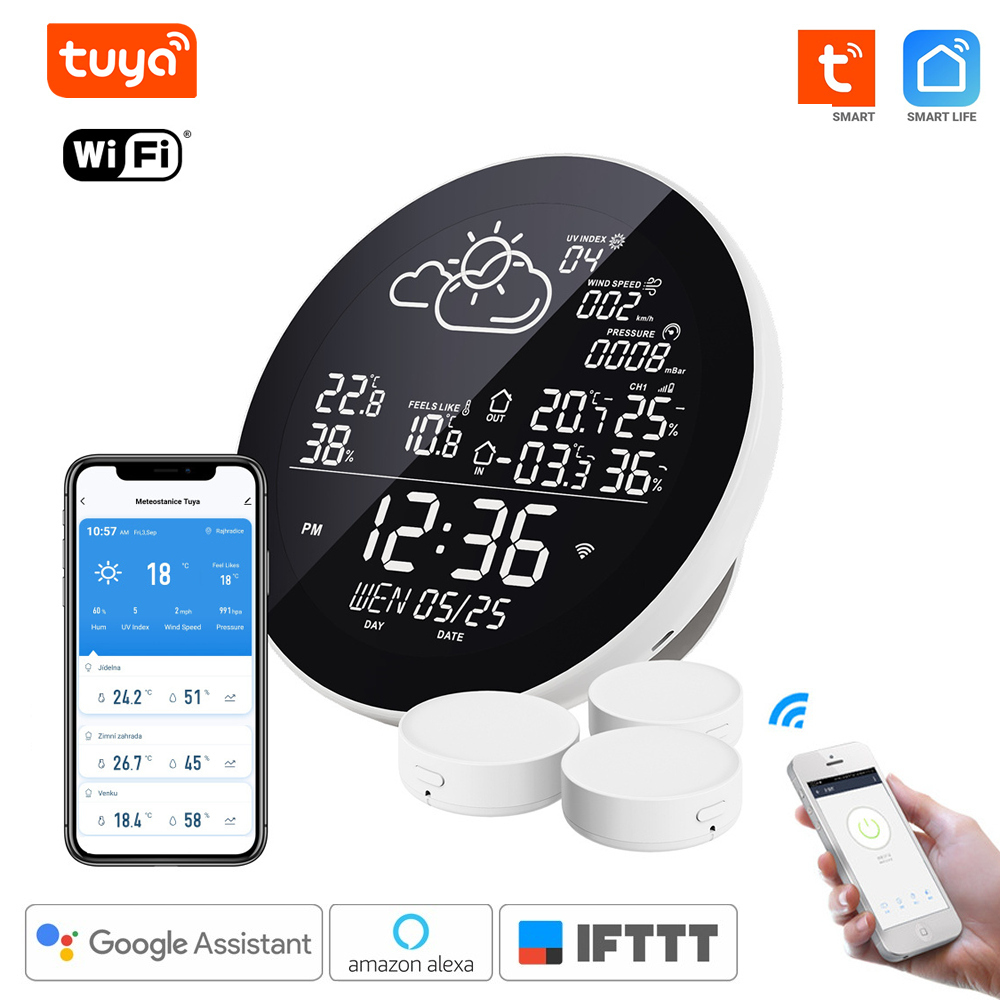 Wifi inteligentná Meteostanica -Tuya Smart Life
