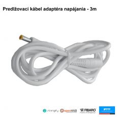 SMARWI - Predlžovací kábel adaptéra napájania - 3m