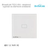 BroadLink TC2-1-EU - dotykový vypínač na diaľkové