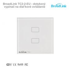 BroadLink TC2-2-EU - dotykový vypínač na diaľkové ovládanie