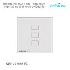 BroadLink TC2-3-EU - dotykový vypínač na diaľkové ovládanie