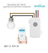 Broadlink SC1 Wi-Fi  vypínač na diaľkové ovládanie