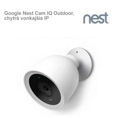 Google Nest Cam IQ Outdoor, chytrá vonkajšia IP kamera