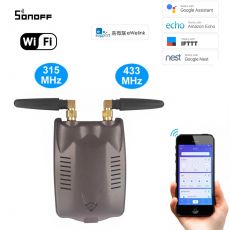 Dual RF Bridge pre 315 MHz a 433 MHz RF diaľkové ovládače