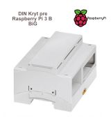 Krabička BiG na DIN lištu pre RASPBERRY Pi 3 B