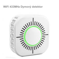 WiFi 433MHz Dymový detektor Protipožiarna ochrana