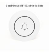 Bezdrôtové RF 433MHz tlačidlo