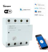 WiFi inteligentný spínač 4P 40A Din Rail eWeLink APP