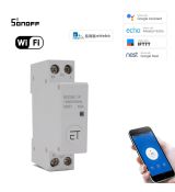 WiFi inteligentný spínač 1P 10A Din Rail eWeLink APP