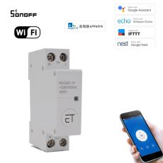 WiFi inteligentný spínač 1P 20A Din Rail eWeLink APP