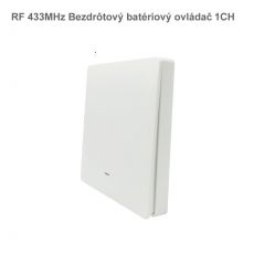 RF 433MHz Bezdrôtový batériový ovládač 1CH Microspínač