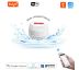 WiFi inteligentný detektor úniku vody Tuya Smart Life CR123A