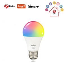 ZigBee stmievateľná RGB LED žiarovka 10W