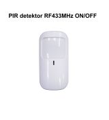 PIR detektor RF433MHz ON/OFF