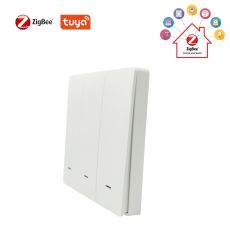 Tlačítkový vypínač ZigBee ovladač - 3CH