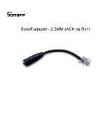Sonoff adaptér - 2.5MM JACK na RJ11
