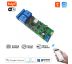 2 kanálový bezdrôtový prepínač WiFi 5V/7-32V -Tuya Smart Life + RF Dialkové ovládanie