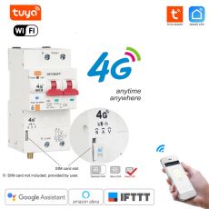 Inteligentný WiFi ištič na SIM  kartu 4G diaľkovo ovládaný Tuya Smart Life