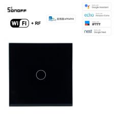 Sonoff eWeLink Dotykový Vypínač ( L + N aj bez nulového vodiča) - Čierny