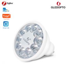 GLEDOPTO LED žiarovka Pro GU10, 5W RGB+CCT + RF