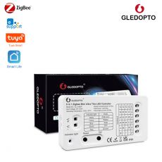 Gledopto GL-C-002P (6A), Zigbee Pro 5-v-1 Mini Ultra Thin LED ovládač (Zigbee+RF) 5V-24V DC, 6A