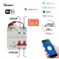 Inteligentný istič WiFi DC