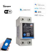 eWeLink Inteligentné Wi-Fi relé kompatibilné s DIN-63A kompatibilné s DIN lištou (63A)