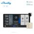 Shelly Wall Display X2 (black frame) + BLU H&T