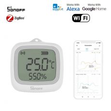 SONOFF SNZB-02WD IP65 Zigbee LCD inteligentný senzor teploty a vlhkosti