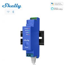 Shelly PRO 1 WiFi + Ethernet 1-gangový inteligentný reléový spínač s montážou na DIN lištu