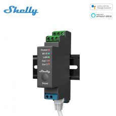 Shelly Pro 2 kanálový spínač s montážou na DIN lištu