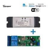 2 kanálový inteligentný WiFi switch 85V-250V AC + eWeLink-Remote
