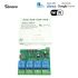Sonoff 4CH DC5V 7-32VDC 4 Kanálový WiFI Spínač
