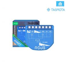 B3T Smart Wi-Fi 2-gangový mini reléový modul s meračom spotreby energie (firmvér Tasmota, kompatibilný s Matter)