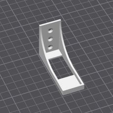 Držiak pre Sonoff RF Bridge alebo Sonoff ZB Bridge-P  na DIN lištu