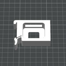 Držiak na DIN lištu pre SONOFF Mini a Mini Zigbee Bočný