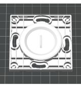 Rámček pre Sonoff ZigBee SNZB-01P Bezdrôtový prepínač Magnetický