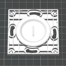 Rámček pre Sonoff ZigBee SNZB-01P Bezdrôtový prepínač Magnetický