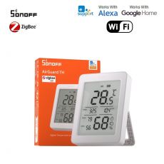 SONOFF AirGuard TH SNZB-02DR2 – 3,6” LCD senzor teploty a vlhkosti, Zigbee