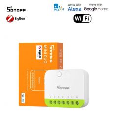 Sonoff MINI DUO 2-kanálový Zigbee inteligentný spínač MINI-ZB2GS