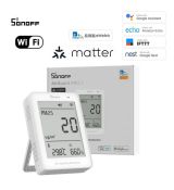 SONOFF AirGuard PM2.5/PM10 – SAWF-07P monitor kvality ovzdušia s Wi-Fi signálom