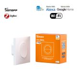 SONOFF Orb-ZBW2L 2-kanálový Zigbee inteligentný spínač (bez nulového vodiča) – dvojkanálový, spínač iba s fázovým vodičom, Zigbee, biely (MINI-ZB2GS-LE)