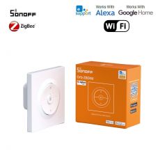 SONOFF Orb-ZBDIM Zigbee stmievač na stenu – stmievač s monitorovaním spotreby energie, Zigbee, biely (MINI-ZBDIM-E)